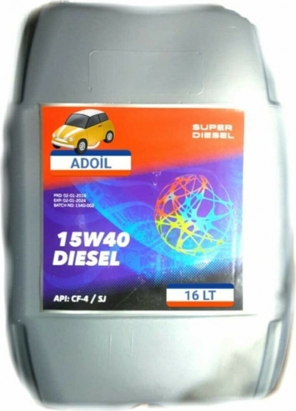 Adoill 15W-40 Motor Yağı (16 litre)