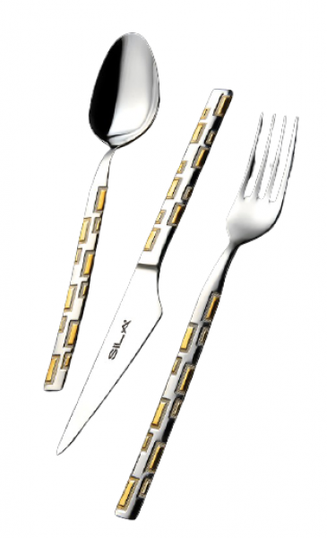 Sıla 468 Truva Gold 60 Parça Çatal Kaşık Bıçak Takımı