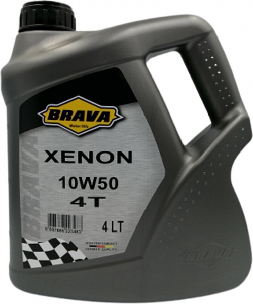 Brava Xenon 10W-50 4T Motor Yağı (4 litre)
