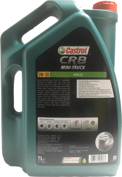 Castrol CRB Mini-Truck 5W-30 C2 Motor Yağı (7 litre)
