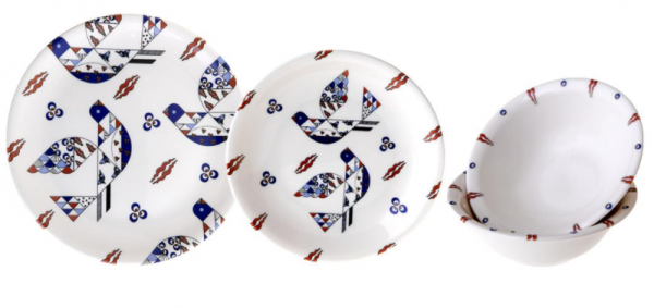 Jumbo Charm 18 Parça Yemek Takımı