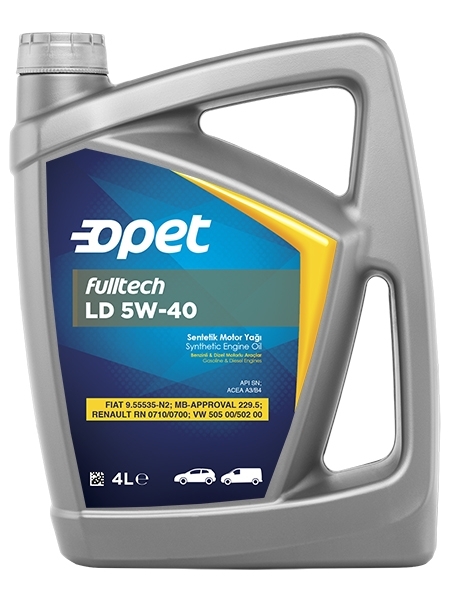 Opet Fulltech LD 5W-40 Motor Yağı (4 litre)