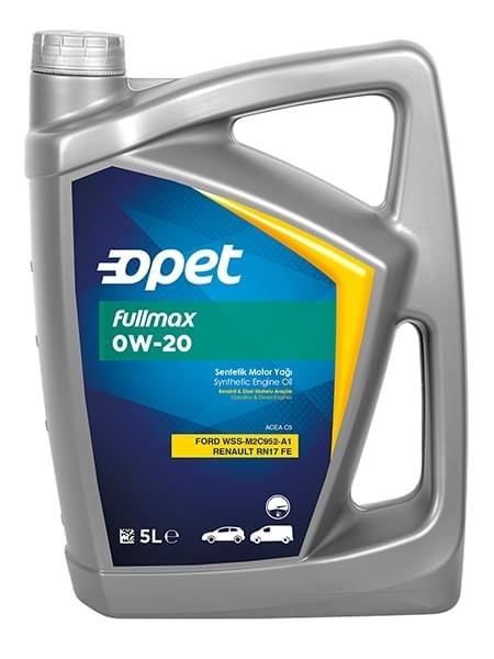 Opet Fullmax 0W-20 Motor Yağı (5 litre)