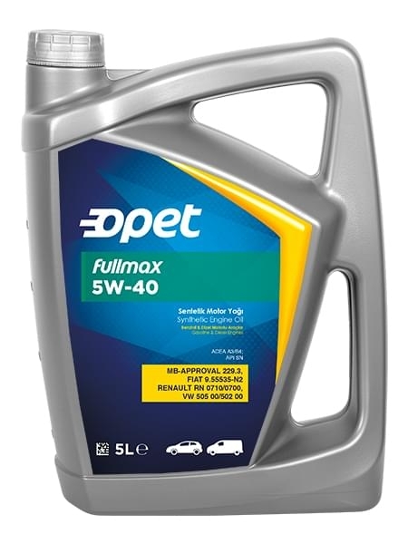 Opet Fullmax 5W-40 Motor Yağı (5 litre)