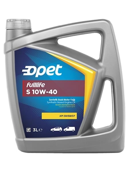 Opet Fulllife S 10W-40 Motor Yağı (3 litre)