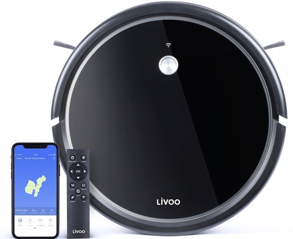 Livoo DOH126 Robot Süpürge+Mop