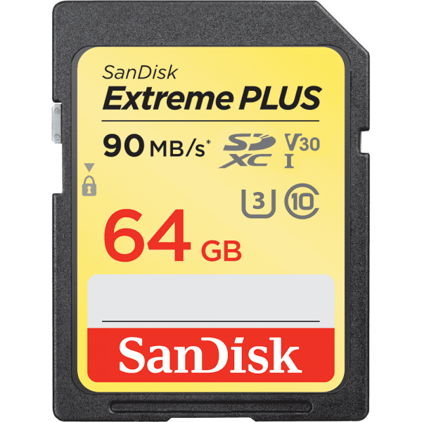 Sandisk Extreme Plus SD (64 GB)