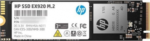 HP EX920 SSD (512 GB)
