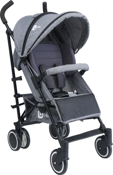 4 Baby AB211 Baron Lüks Siyah Şase Bebek Arabası