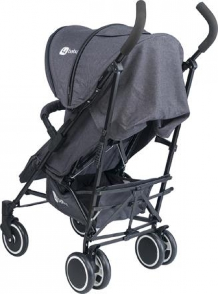 4 Baby AB211 Baron Lüks Siyah Şase Bebek Arabası