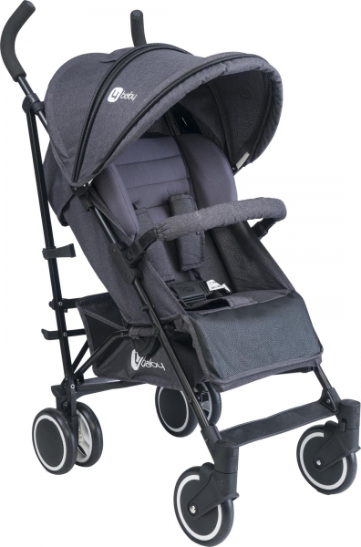 4 Baby AB211 Baron Lüks Siyah Şase Bebek Arabası