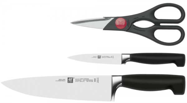 Zwilling Four Star Bıçak ve Makas Seti 3 Parça