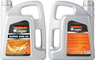 Kruger Super 20W-50 Motor Yağı