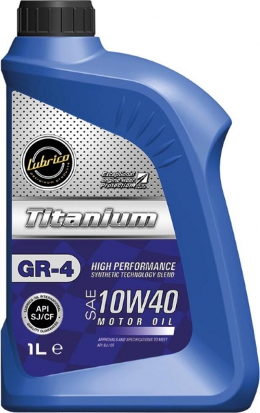 Lubrico Titanium GR-4 10W-40 Motor Yağı (1 litre)