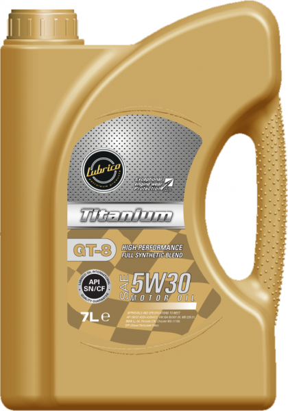 Lubrico Titanium GT-8 5W-30 DPF Motor Yağı (7 litre)