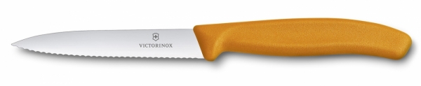 Victorinox 6.7736.L9 Swiss Classic Tırtıklı Soyma Bıçağı 10 cm