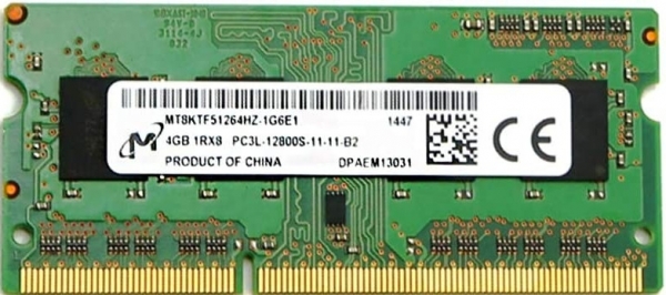 Micron MT8KTF51264HZ-1G6E1 4 GB 1600 MT