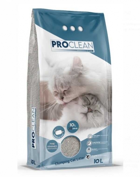 ProClean Marsilya Sabun Kokulu İnce Taneli 10 lt Kedi Kumu (İnce Taneli)