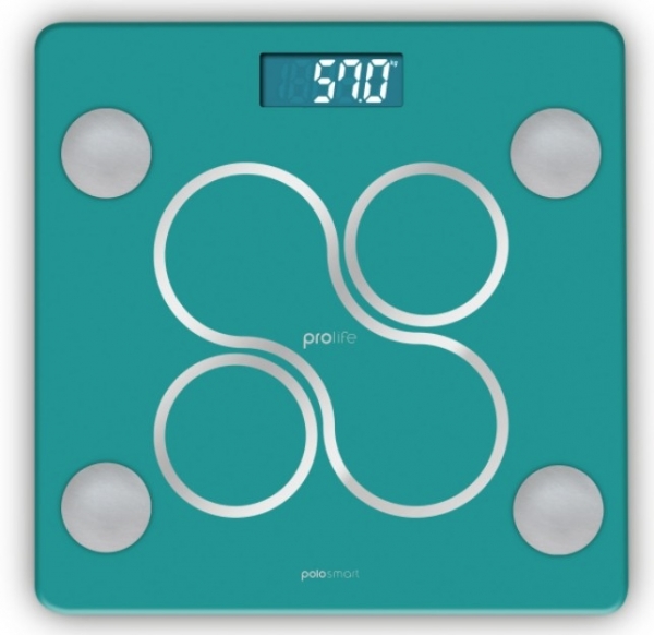 Polosmart PSC12 Bodysmart Yağ Ölçer Akıllı Bluetooth Baskül Dijital Banyo Tartısı