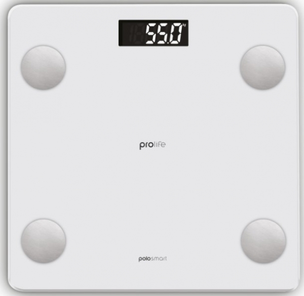 Polosmart PSC12 Bodysmart Yağ Ölçer Akıllı Bluetooth Baskül Dijital Banyo Tartısı
