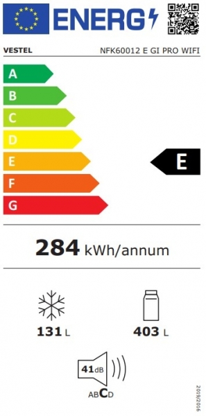 Vestel NFK60012 E GI Pro WIFI Buzdolabı