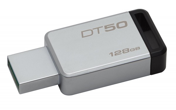Kingston DataTraveler 50 Flash Bellek (128 GB)