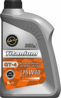 Lubrico Titanium GT-4 15W-40 Motor Yağı