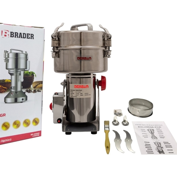 Demsan Brader 1500 Kahve ve Baharat Öğütücü