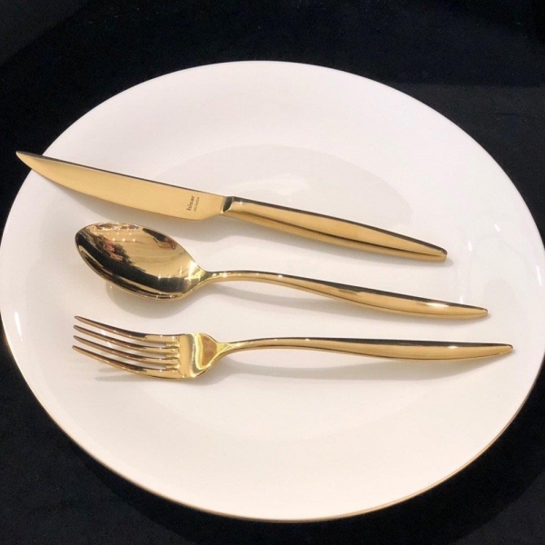 Hisar Mercury Gold 84 Parça Çatal Kaşık Bıçak Takımı