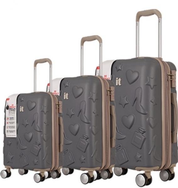 IT Luggage 2240 ABS 3'lü Valiz Seti
