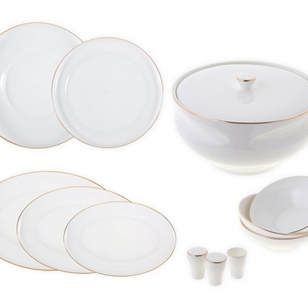 Jumbo Cosmos Gold 60 Parça Yemek Takımı