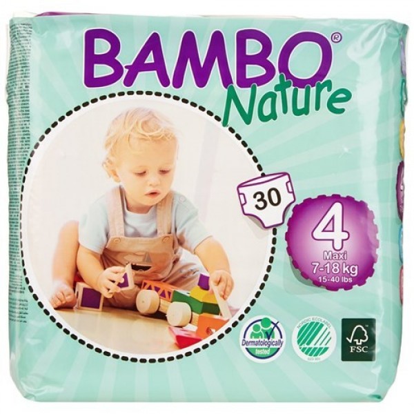 Bambo Nature 4 Beden Bebek Bezi