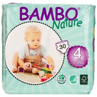 Bambo Nature 4 Beden Bebek Bezi