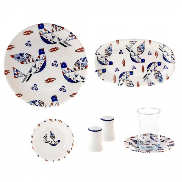 Jumbo Charm 26 Parça Kahvaltı Takımı