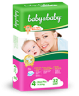 Baby&Baby 4+ Beden Bebek Bezi