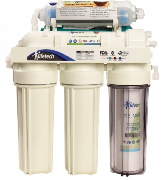 Lifetech LT-2B Alkali & Detox 7 Aşamalı Su Arıtma Cihazı (Pompasız)
