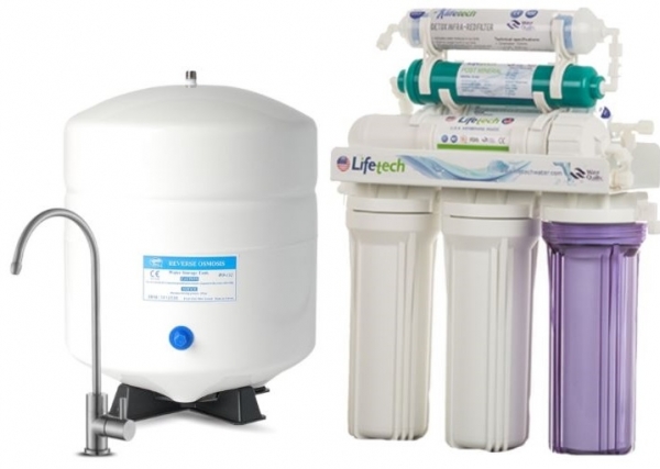 Lifetech LT-2B Alkali & Detox 7 Aşamalı Su Arıtma Cihazı (Pompasız)