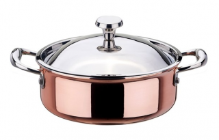 Leggno Copper Derin Tencere 16 cm