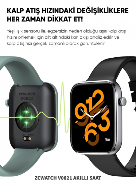 Zcwatch V0821 Akıllı Saat