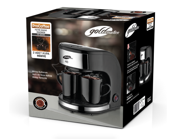 Goldmaster ProCoffee PC-3202B Kahve Makinesi