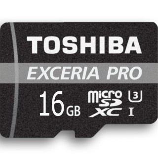 Toshiba Exceria Pro M402 microSD