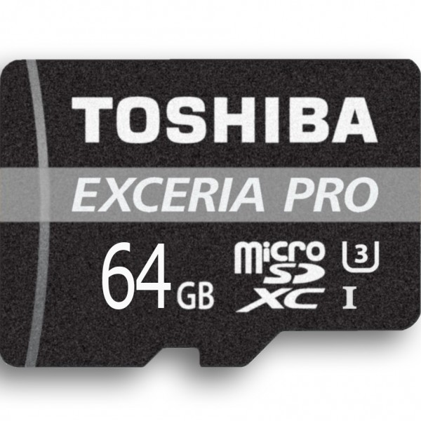 Toshiba Exceria Pro M402 microSD (64 GB)