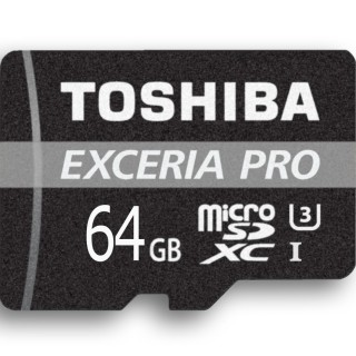 Toshiba Exceria Pro M402 microSD