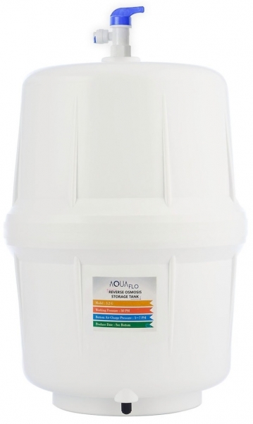 AquaFlo Black Plastik Tank 14 Aşamalı Su Arıtma Cihazı (Pompalı)