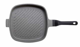 Acar Liya Grey Kare Döküm Izgara Tava 26 cm
