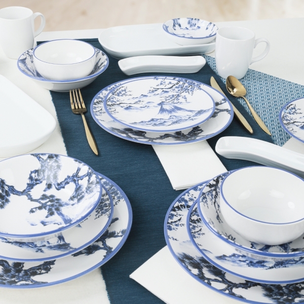 Keramika Blue Mountains 41 Parça Yemek Takımı (41 Parça)