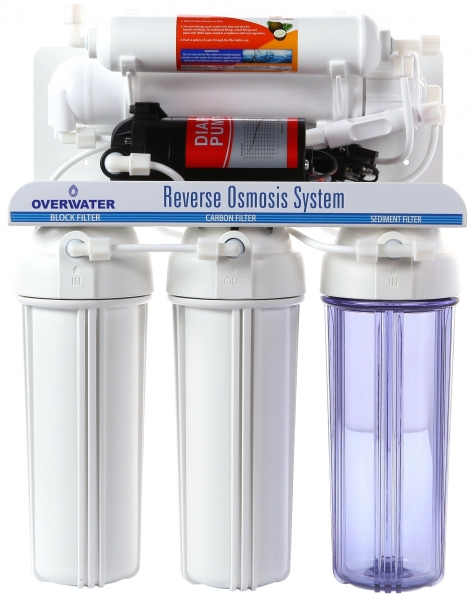 OverWater Metal Tank Filmtec 5 Aşamalı Su Arıtma Cihazı (Filmtec Membran)