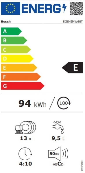 Bosch SGS4IMW60T Bulaşık Makinesi