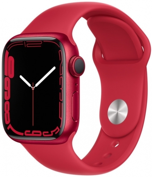 Apple Watch Series 7 45mm Alüminyum Kasa ve Spor Kordon Akıllı Saat