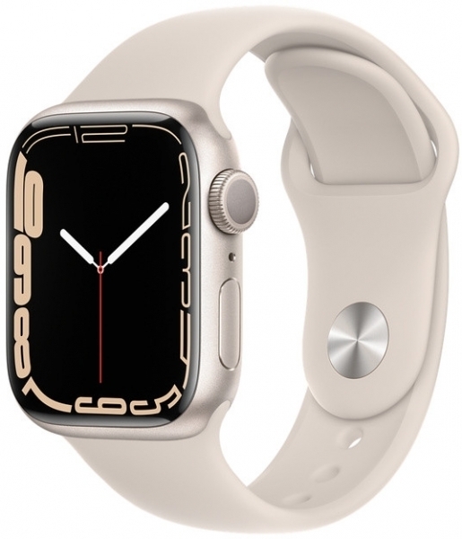 Apple Watch Series 7 45mm Alüminyum Kasa ve Spor Kordon Akıllı Saat